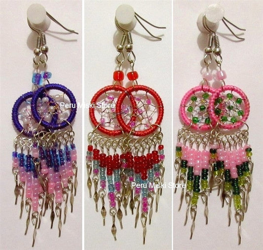 Dreamcatcher Earrings, Dangle