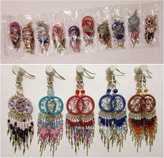 Dreamcatcher Earrings, Dangle