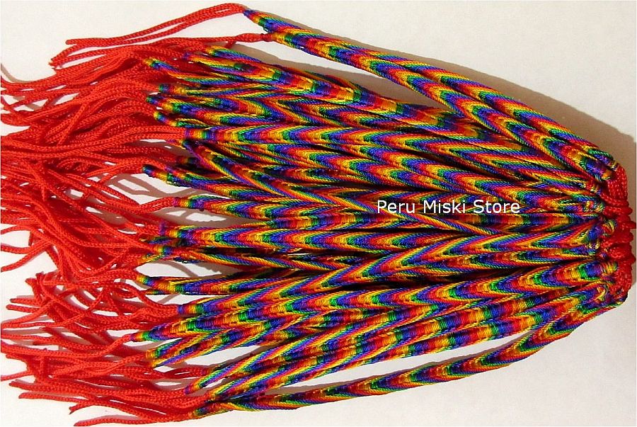 Friendship Bracelets Rainbow Fish knot