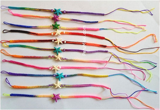 Friendship Bracelets with Starfish beads