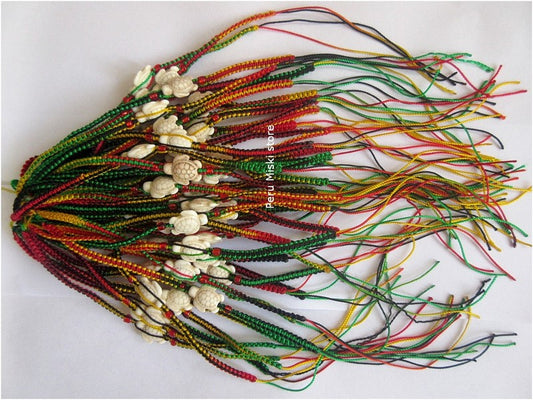 Friendship Bracelets with Turtle beads