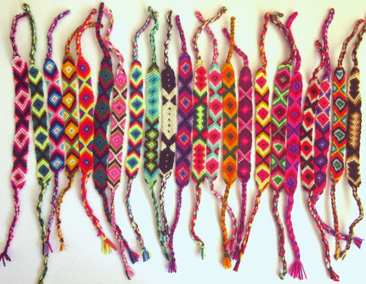 Friendship Bracelets, andean, ethnic, Wool