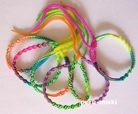 Friendship Bracelets Spiral Muticolor