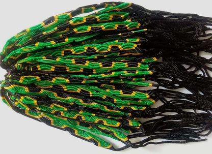 Jamaica flag colors, Friendship Bracelets