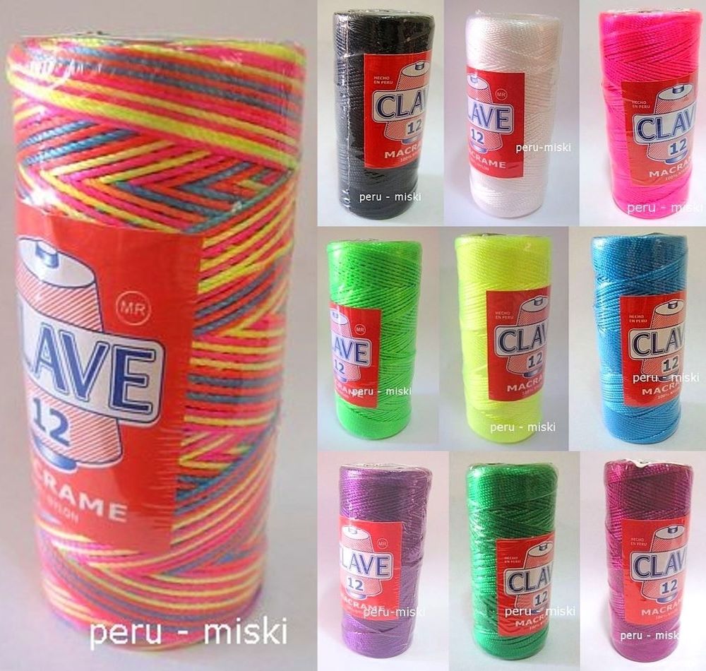 Macrame Thread, Clave from Peru