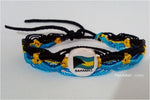 Bahamas Flag Friendship Bracelets