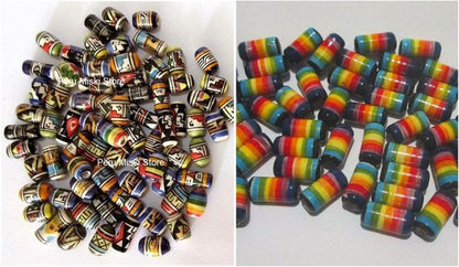 Peruvian ceramic beads