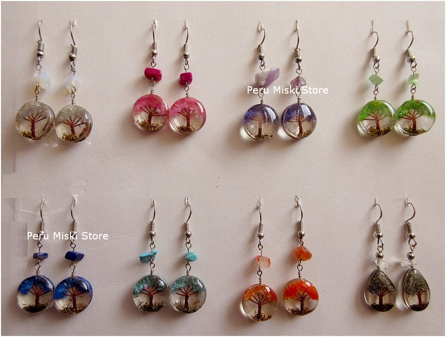 earrings with tree of life