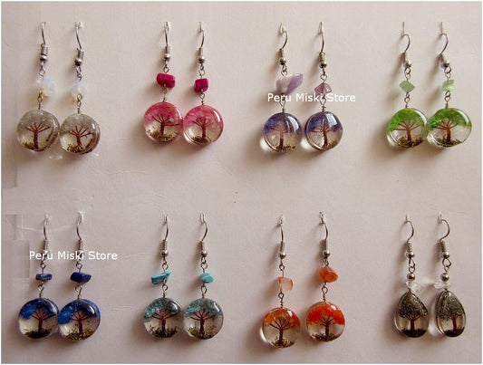 earrings with tree of life