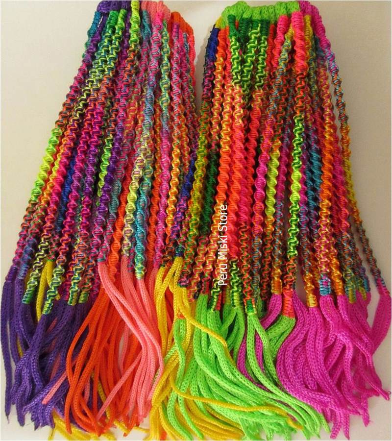 Friendship Bracelets Spiral Muticolor