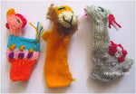 Finger Puppets, handmade in acrylic wool