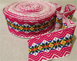 Ribbon jacquard from Huancayo, Peru, 7.5 cm wide