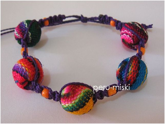 Manta Beads Bracelets, Cusco Cuzco
