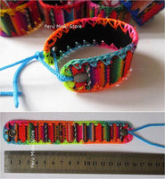 Manta Bracelets with crochetted border