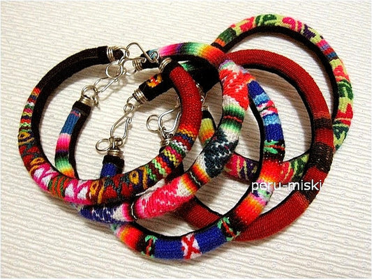 Manta Bracelets from Cuzco, Cusco, Peru