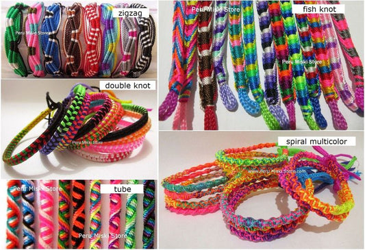 Friendship Bracelets, Mixed Lot 5 designs