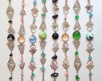 Braceles, Alpaca Silver and Murano