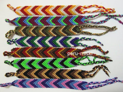 Macrame Bracelets, Chevron, Palm Tree design