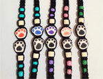 Friendship Bracelets, Paw Prints Beads