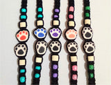 Friendship Bracelets, Paw Prints Beads