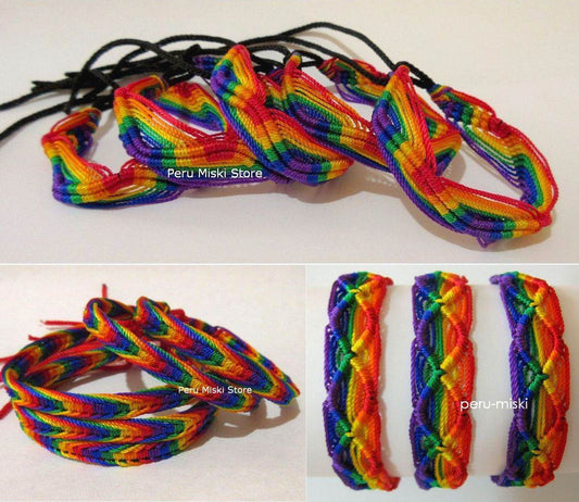 Friendship Bracelets Rainbow