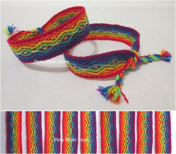 Friendship Bracelets Rainbow - Ribbons