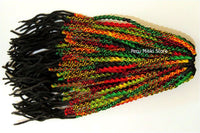 Friendship Bracelets Spiral Rasta