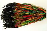 Friendship Bracelets Spiral Rasta