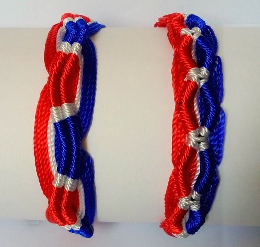 Friendship Bracelets, Red-white-blue