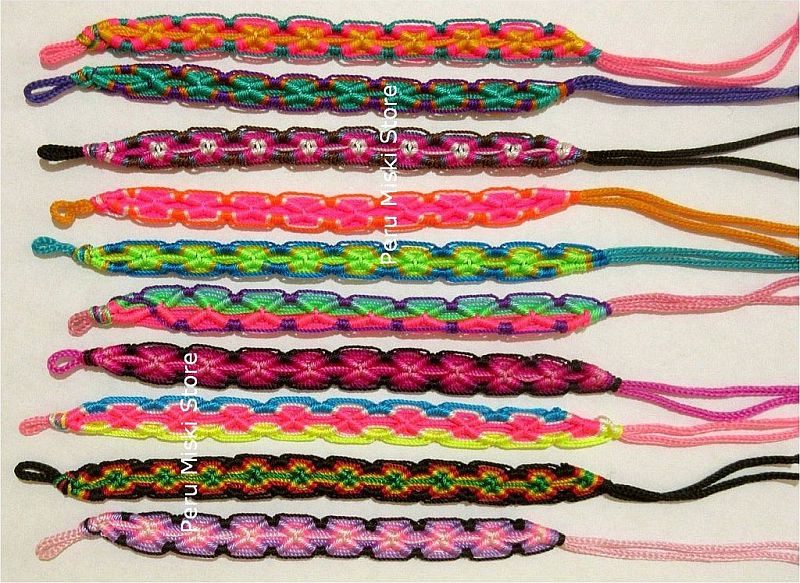 Friendship Bracelets Rhombus Knot