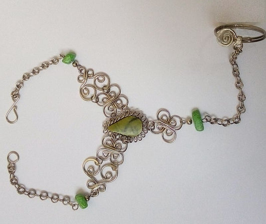 Slave Bracelets, Stones, Alpaca