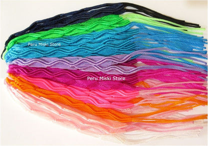 Friendship Bracelets Zigzag, Solid Color