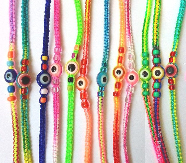 Friendship Bracelets with Turkish Eye