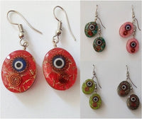 Earrings with Turkish Eye