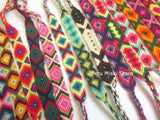 Friendship Bracelets, andean ethnic, Wool