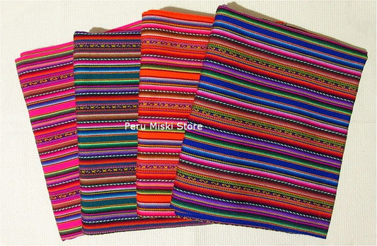 Mantas from Cusco, acrylic fabric 