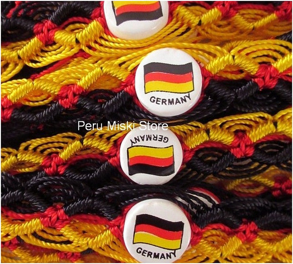 50 Germany Flag Friendship Bracelets