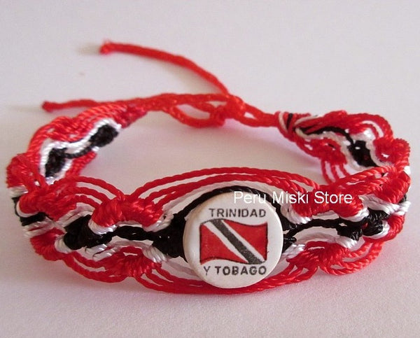 50 Trinidad y Tobago Flag Friendship Bracelets
