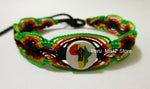 50 Africa Power Rasta Flag Friendship Bracelets