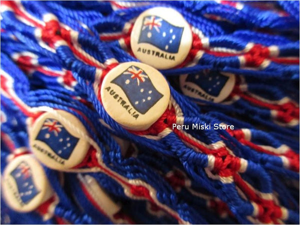 Australia Flag Friendship Bracelets