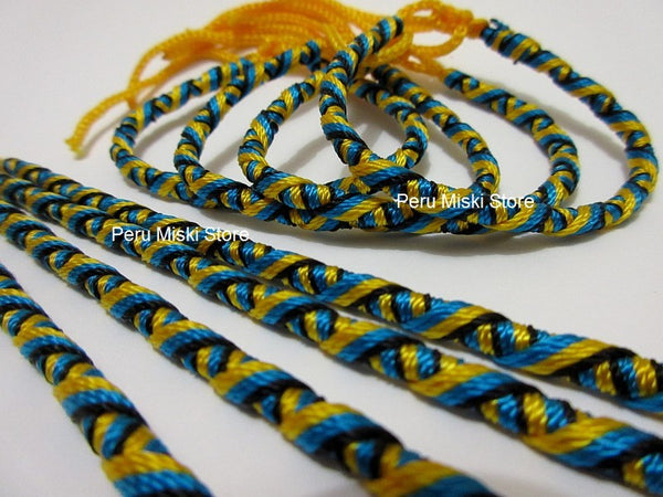 100 Bahamas Friendship Bracelets tube knot