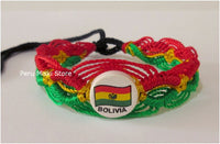 Bolivia flag friendship bracelets