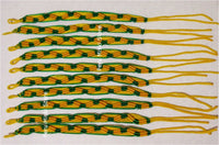 Friendship Bracelets, Brazil flag colors
