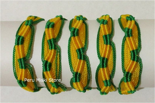 Friendship Bracelets, Brazil flag colors
