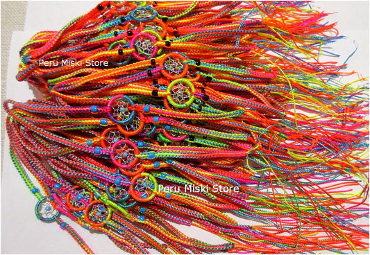 Friendship Bracelets Dreamcatchers Neon