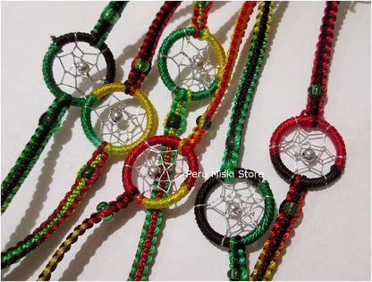 Rasta Friendship Bracelets Dreamcatchers