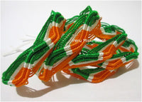 Friendship bracelets Ireland Flag colors