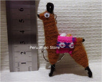 Keyrings, Llamas, handmade, from Peru
