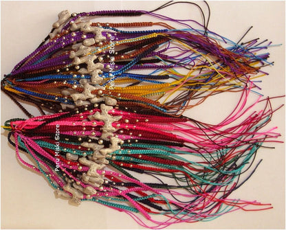 Friendship Bracelets with Llama ceramics