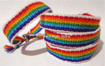 Friendship Bracelets Rainbow Stripes - Ribbons